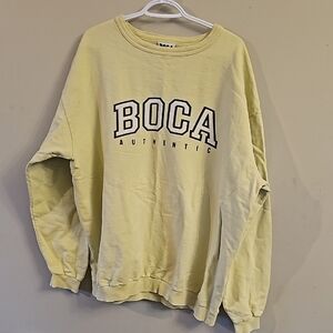 Vintage Boca crew neck sweater